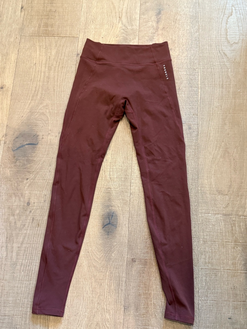 YoungLA Deep Wine Burgundy Leggings
